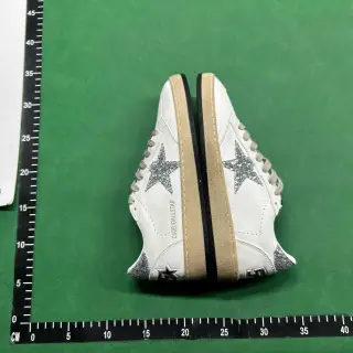 Golden goose white ice silver