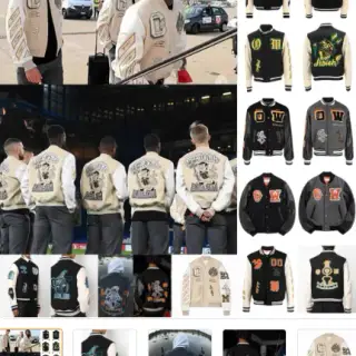 off white varsitys