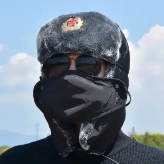Uschanka-Fellmütze