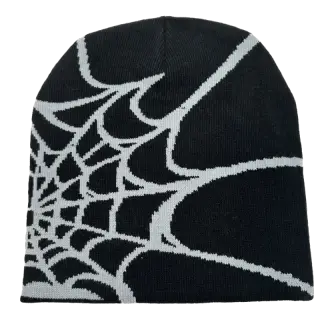 Spider Beanie White