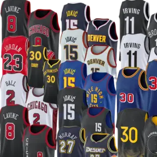 NBA Jersey Tanktop Bulls - Warriors - Nuggets - Nets