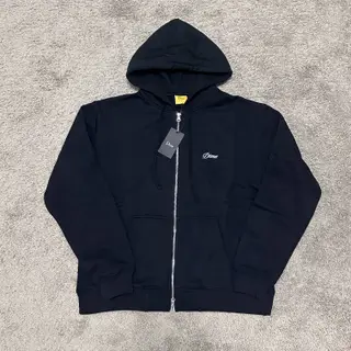 DIME ZIP-UP Black Grey